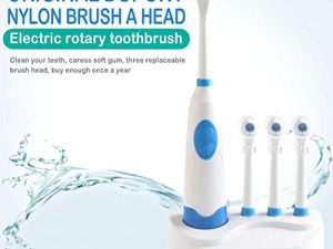 💄 Cepillo de dientes eléctrico Nuiko con 3 recambios por sólo 8