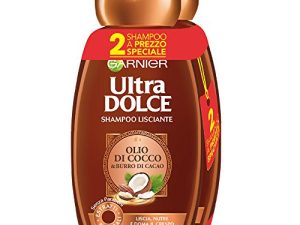 💄 6 botes de champú Garnier Ultra Dolce con cacao y aceite de co