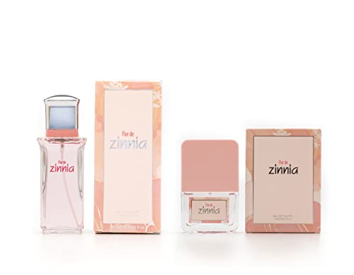 ZINNIA - Flor de Zinnia, Perfume Mujer, Promoción 100 ml + 30 ml