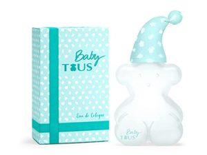Baby Tous, Eau de Cologne para Bebé sin Alcohol, Fragancia Floral Almizclada, 100 ml con Vaporizador