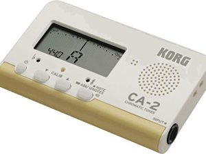 Korg Afinador digital cromatico CA-2 para instrumentos de cuerda e instrumentos de viento