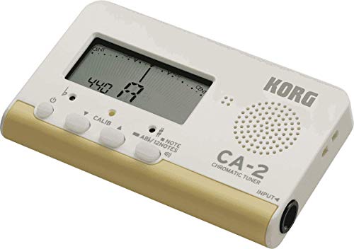 Korg Afinador digital cromatico CA-2 para instrumentos de cuerda e instrumentos de viento