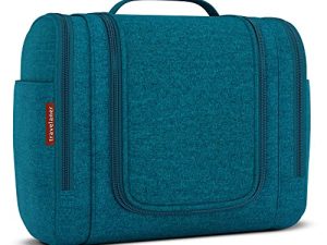 Neceser Viaje travelaner Comfort [Diseño 2022] Neceser Colgante para Mujeres Hombres y Niños Neceser Grande con 7 litros de Espacio Bolsa de Aseo para Hombres y Mujeres
