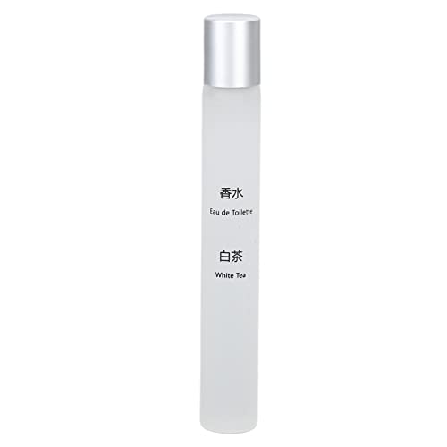 FILFEEL Perfume de Bola Rodante - Aceites Esenciales de Larga Duración - Perfume de Botella Portátil con Material Seguro para un Almacenamiento Conveniente de Fragancias Y una(Tipo de té Blanco)