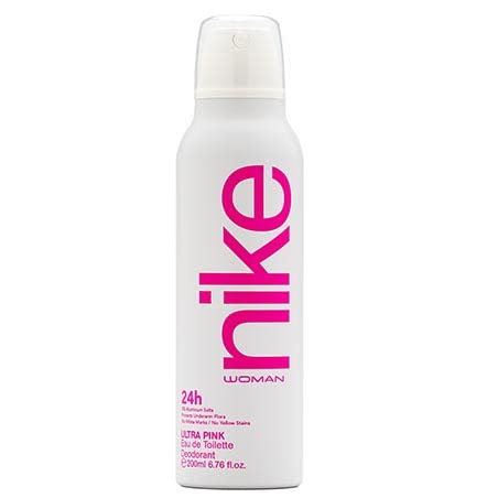 NIKE - Ultra Pink, Desodorante Mujer, en Formato Spray, Desodorante Natural y Anti-Manchas, Femenino, Rebelde y Fresco, Fragancia Oriental y de Larga Duración - 200 ml