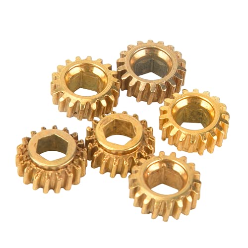 6 Piezas De Clavijas De Afinación De Sintonizador De Cuerdas De Guitarra Clásica Llaves Cabezales De Máquina Montaje De Engranaje De Orificio Hexagonal De 4 Mm