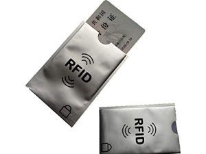 5 unids/Pack portatarjetas de crédito Karte Minder Que bloquea Las Cubiertas de Tarjetas de crédito portatarjetas RFID (02)