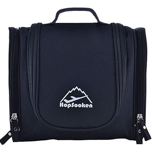 ehsbuy Colgante Neceser Mujer y Hombre Resistente al Agua Bolsa de Aseo Grande Neceser Viaje para Maquillaje, Cosméticos, Artículos de Tocador, Vacaciones, Negocios