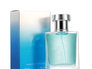 Eau De Toilette para Hombre Fresca, Romántica, Cardamomo, Limón, Brisa Marina, Loto Acuático, Madera De Cedro y Almizcle Ideal para Usar Durante el Día 50 Ml