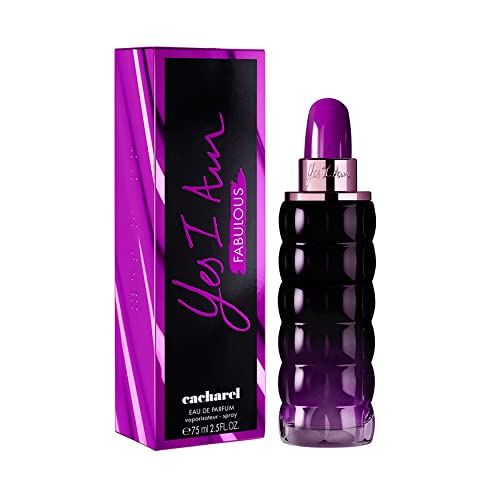 Cacharel Yes I am Fabulous, Agua de Perfume para mujer en Vaporizador Spray, Fragancia Floral Oriental Intenso, 75 ml