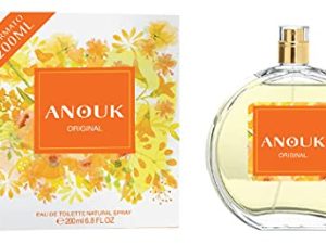 ANOUK – Original, Perfume Mujer, Colonia Anouk Original, Perfumada y en Formato Spray, Eau de Toilette Femenina, Floral, Frutal y Fresca, Colonia Inconfundible, Elegante y de Larga Duración – 200 ml