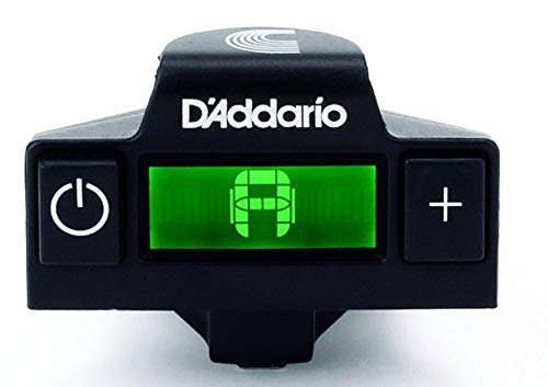 D'Addario Afinador de Guitarra - Microafinador de boca NS - Afinador de Guitarra Española y Eléctrica