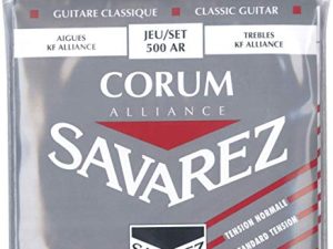 Savarez 656077 – Cuerdas para Guitarra Clásica Alliance Corum 500AR Juego Tensión standard roja