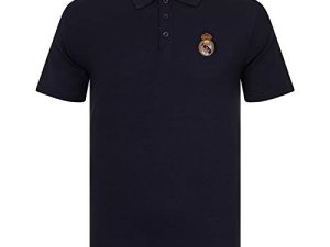 Real Madrid – Polo Oficial para Hombre – con el Escudo del Club – 3XL