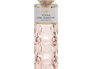 PARFUMS SAPHIR Vida – Eau de Parfum con vaporizador para Mujer – 200 ml