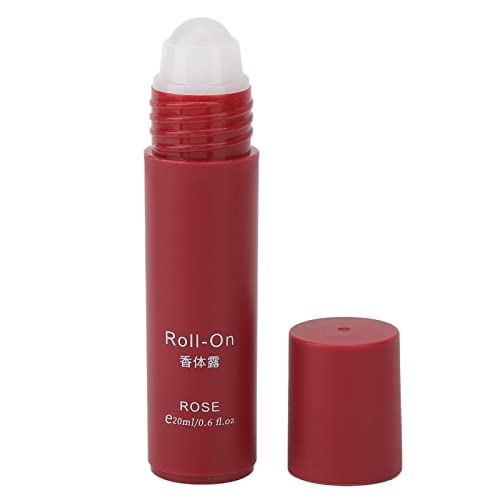 Saluaqui Roller Perfume, Fragancia Refrescante de Larga Duración, Hidratante Roll On Perfume, Alivio del Estrés y Aceites Esenciales para Dormir Roll On para Hombres Mujeres (Rosa del desierto)