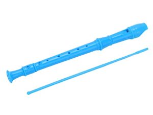 Shipenophy Instrumento de Grabadora, Grabadoras Soprano de Mejor Sellado ABS para Aula(Azul)