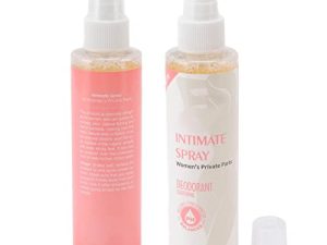 Spray íntimo, Spray de Partes Privadas para Mujeres, Spray de Desodorante Femenino, Extractos de Plantas Portátiles, Limpieza de Piezas Privadas Femeninas, Spray de Desodorante,