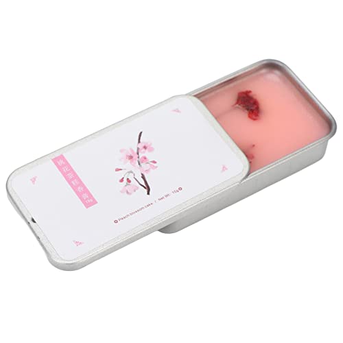 Perfume Sólido de Flor de Melocotón, Perfume Sólido Portátil Seguro Multiusos Fácil de Usar para Mujeres