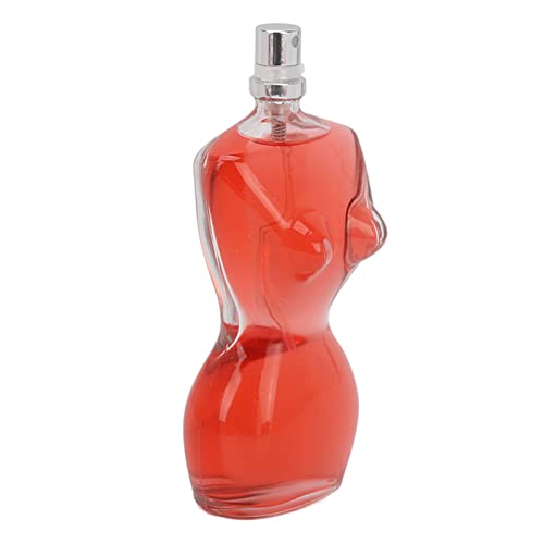 Fragancia en Aerosol, Mujer Fragancia Perfume Maniquí Figura en Forma de Luz Roja Fragancia Boquilla Atomizada de Aluminio Oriental Floral 100 Ml para Fiesta para Dama