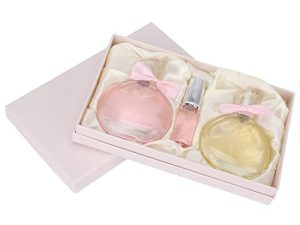 Juego de Perfumes Femeninos, Fragancias Femeninas Seductoras Y Seductoras, Fragancia Floral Elegante Y Duradero Eau de Parfum Spray para Mujeres, el Indicado para Mujeres (oro Rosa)