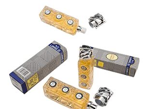 Eau De Toilette Spray De 65ml, Perfume De Fragancia De Ámbar Para Hombres, Boquilla De Aluminio Transparente, Spray De Perfume De Larga Duración Para Caballeros