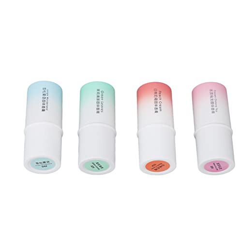 Perfume Sólido en Barra, Regalo de Cumpleaños 4 Piezas Perfume Sólido Refrescante Portátil para Mujeres para Fiestas de Citas