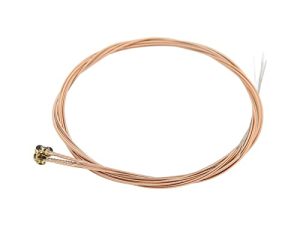Cuerda de Guitarra, Juego de Cuerdas de Bobinado con Revestimiento a Prueba de Herrumbre de Vibración Uniforme Resistente a la Corrosión para Guitarras Acústicas