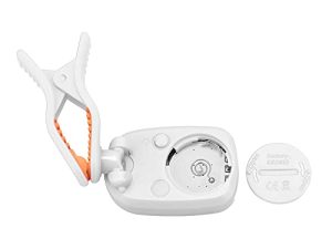 Afinador de Guitarra, Afinador de Violín Afinador de Metrónomo T30W Clip Automático Inteligente para Guitarras Eléctricas para Músicos(blanco)