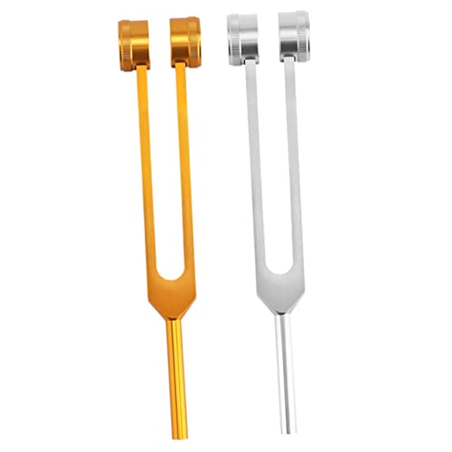 Mikinona 2 Uds Tenedor De Afinación Herramientas para El Cuerpo del Automóvil Mutitool Gitarre Instrumento De Curación De Sonido Tenedor De Afinación Tenedor De Afinación Tenedor