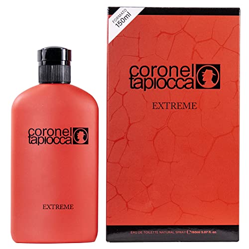 CORONEL TAPIOCCA - Extreme 150 ml, Perfume Hombre, Colornia Masculina, Perfumada, Eau de Toilette Masculina, Fresca y Sofisticada, Fragancia de Larga Duración