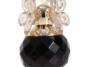 minkissy 1 botella de perfume natural con fragancia de flores dulces, color negro, duradera para mujer, romántica, ligera, segura, aroma premium, larga para niña, regalo