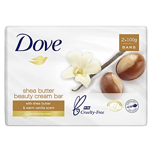 Jabã“n manos shea butter 100gm, dove, 2uds.