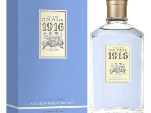 1916 – Lavanda Mediterránea, Perfume Hombre y Mujer, Colonia 1916 Lavanda Mediterránea, Perfumada, Eau de Toilette Masculina y Femenina, Fresca y Cítrica, Colonia de Larga Duración – 400 ml