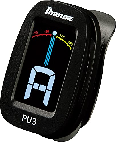 Ibanez PU3-BK - Afinador automático, color negro