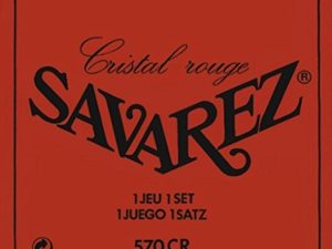 Savarez Cuerdas para Guitarra Clásica Alliance Cristal 570CR Juego Tensión estandard rojo