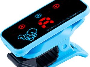KORG PC-2 PITCHCLIP2 Slimline Clip-On Guitar/Bass Tuner POKEMON Version – SQUIRTLE
