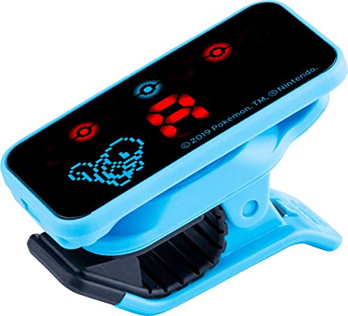 KORG PC-2 PITCHCLIP2 Slimline Clip-On Guitar/Bass Tuner POKEMON Version - SQUIRTLE
