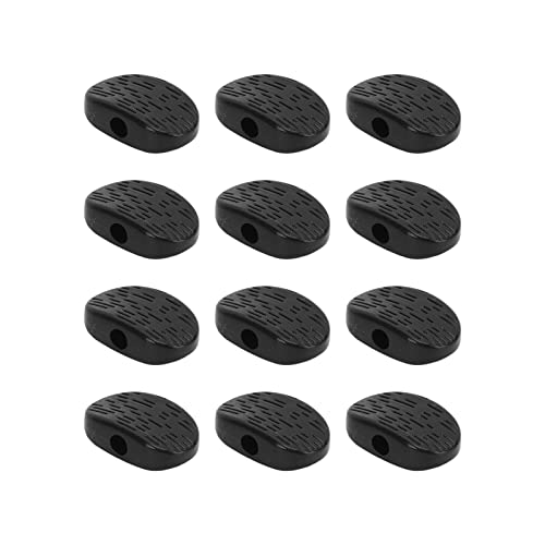 Afinador de Guitarra, Botones de Cabeza de Máquina, Superficie Esmaltada Resistente, Mano de Obra Fina, Botón de Clavija de Afinación, Buena Textura, Plástico, 12 Uds. para Guitarras(#1)