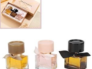 Set de Perfumes para Mujer, Eau de Toilette con 3 Botellas, Spray de Perfume para Mujer 30ml, Set de Spray de Perfume para Mujer