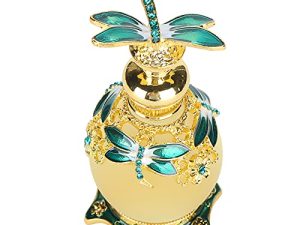NEZE Perfume de Aceite Esencial, Perfume, Suministro Religioso Práctico, Estilo Retro con 15 Ml para Regalos, Aire Refrescante para Amigos(No Man’S Land Rose)