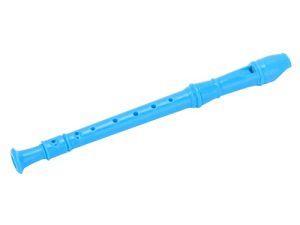 Instrumento de Grabadora, Mejor Sellado, Flauta Dulce Soprano de Juego Flexible para Niños para Cursos de Música(Azul)