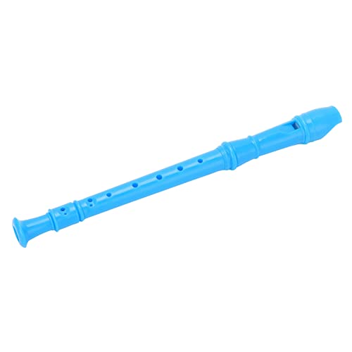 Instrumento de Grabadora, Mejor Sellado, Flauta Dulce Soprano de Juego Flexible para Niños para Cursos de Música(Azul)