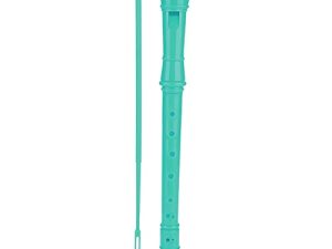 Flauta de Clarinete de 8 Agujeros con Varilla de Limpieza E Instrucciones para Niños Principiantes(Verde Oscuro) Tubos de lengüeta, arpas