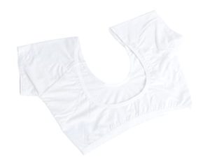 Healifty 1 Unidad De Protectores De Axilas Para Correr De Color Blanco Para Niñas Almohadillas Para Gimnasio Bloque Transpirable Ropa Interior Para Mujeres Desodorante Tamaño Lavable