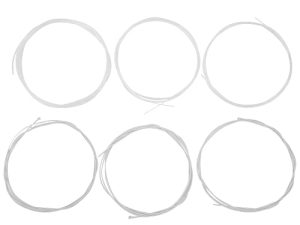 Cuerdas De Aleación Para Heridas, Cuerda De Guitarra 6 Piezas A Prueba De Herrumbre Duradera Para Instrumentos De Cuerda(Cuerdas de guitarra clásica)
