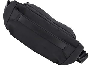 01 02 015 Bolsa de Mensajero para Niños, Moderna, Informal, a Prueba de Rasguños, Ajustable, de Gran Capacidad, para Viajes Diarios de Negocios para Actividades de Ocio