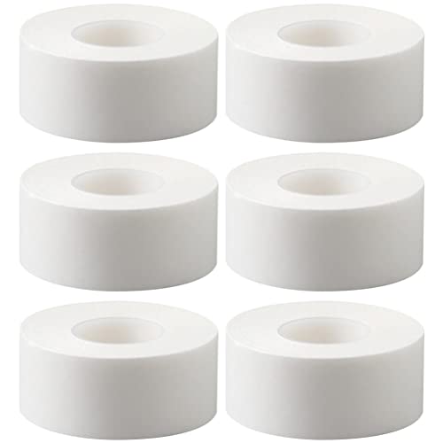 Garneck Almohadillas De Absorción De Sudor 6 Rollos Protector De Sudor para Cuello Forro Adhesivo Banda para El Sudor Sombrero Cuello Invisible Tiras para El Sudor para Hombres Y