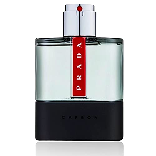 Prada Luna Rossa Carbon Eau de Toilette Spray para Hombres- 150 ml