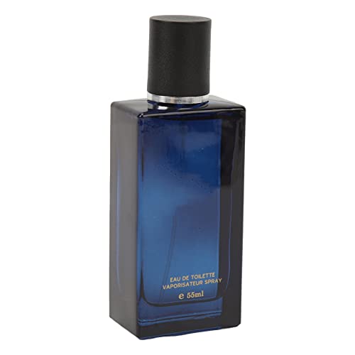 Perfume de Colonia para Hombres de 55 Ml, Perfume Masculino de Fragancia Amaderada Ligera de Larga Duración para Citas